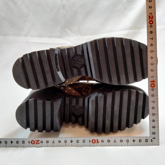 Louis Vuitton Boots Women Browns Suede 610-082325 - Picture 5 of 8